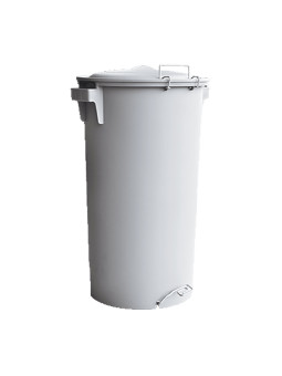 CONTENTOR 80L C PEDAL CINZA...
